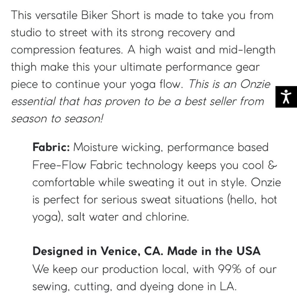 Onzie Biker Short - Picture 5 of 5